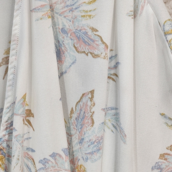 Eddie Bauer Women's Floral Side-Tie Wrap Top - XL - Picture 4 of 6